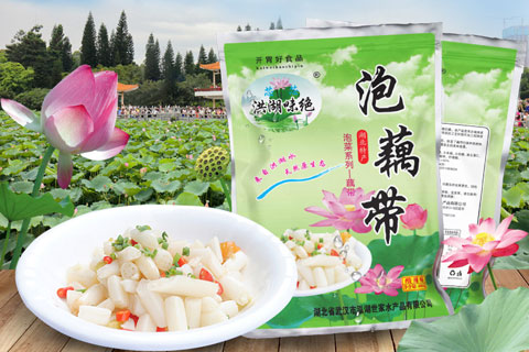 泡藕帶炒雞胗